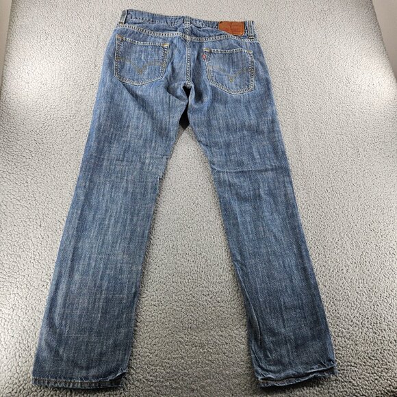 Levis Jeans Mens 34x30 Blue 511 Slim Fit Skinny Y2K Skater‎ Grunge - Picture 12 of 16